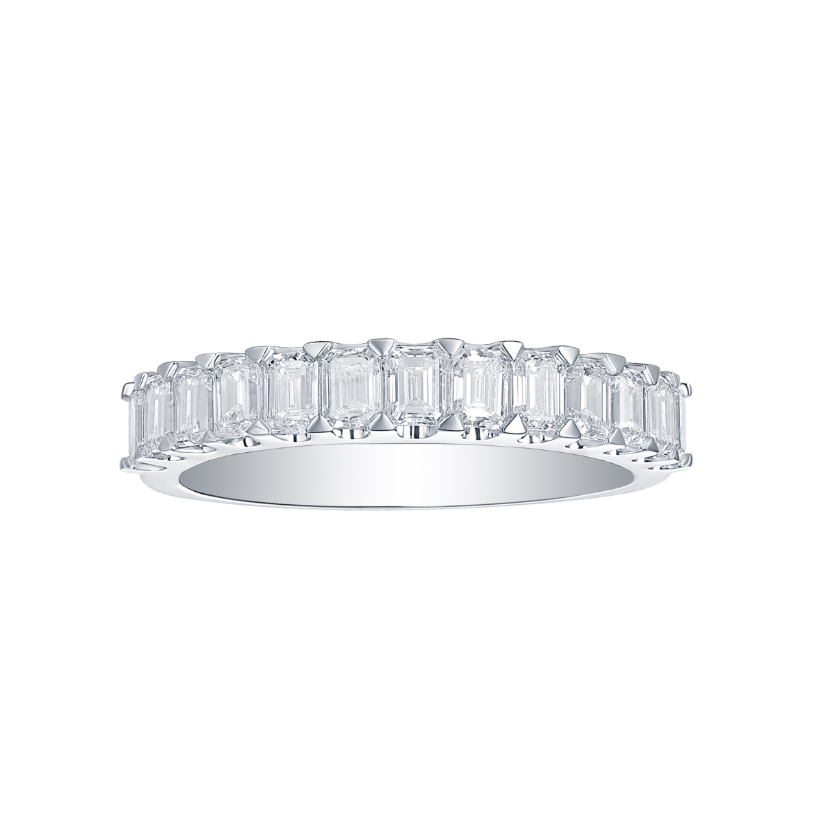 R35229WHT – 18K White Gold Diamond Ring, 1.2 TCW