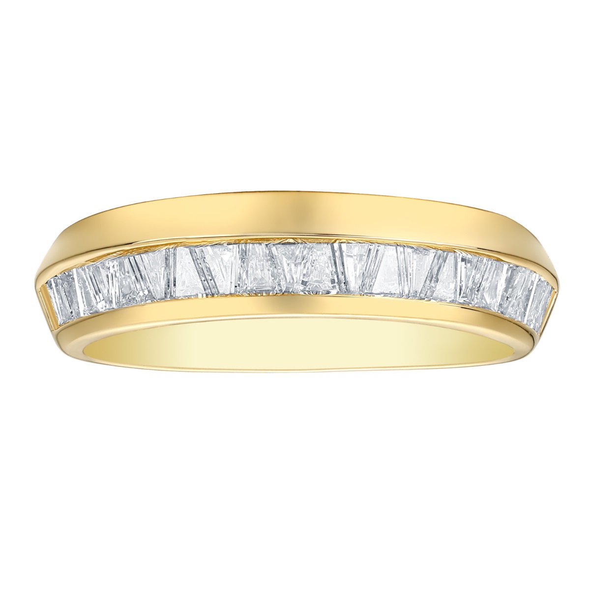 R36801WHT – 18K Yellow Gold Diamond Ring, 0.51 TCW