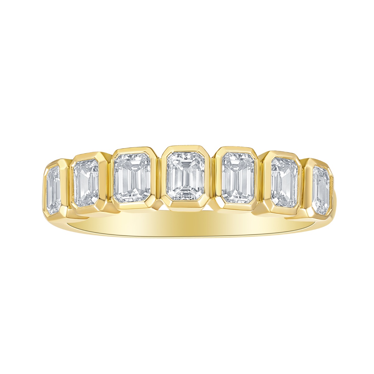R36971WHT – 18K Yellow Gold Diamond Ring, 1.12 TCW