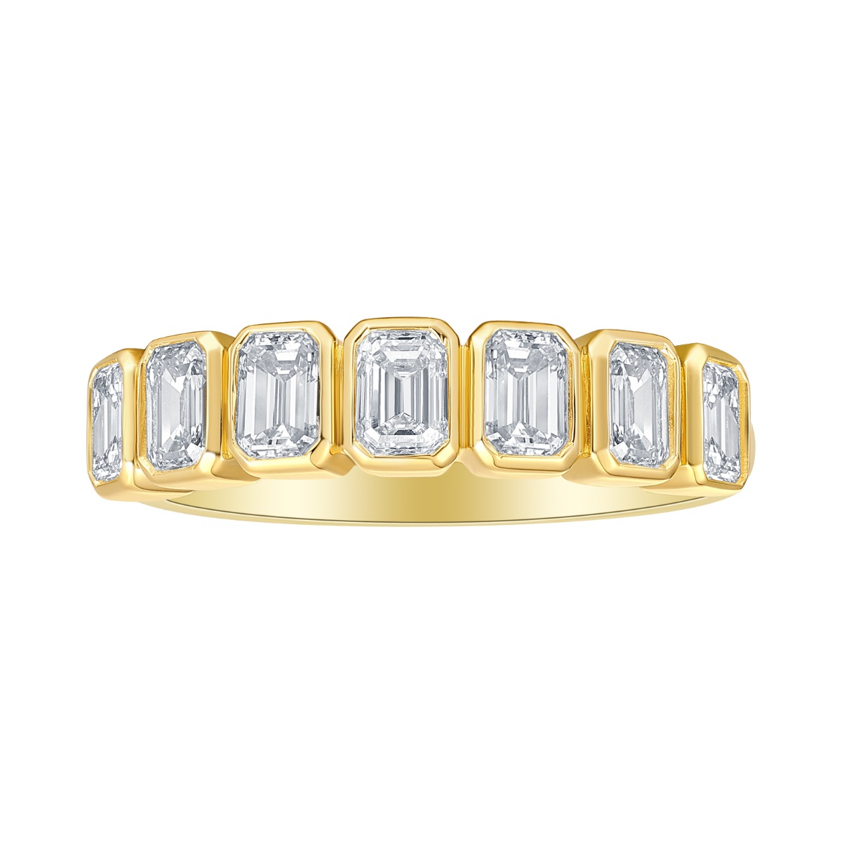 R36972WHT – 18K Yellow Gold Diamond Ring, 1.41 TCW